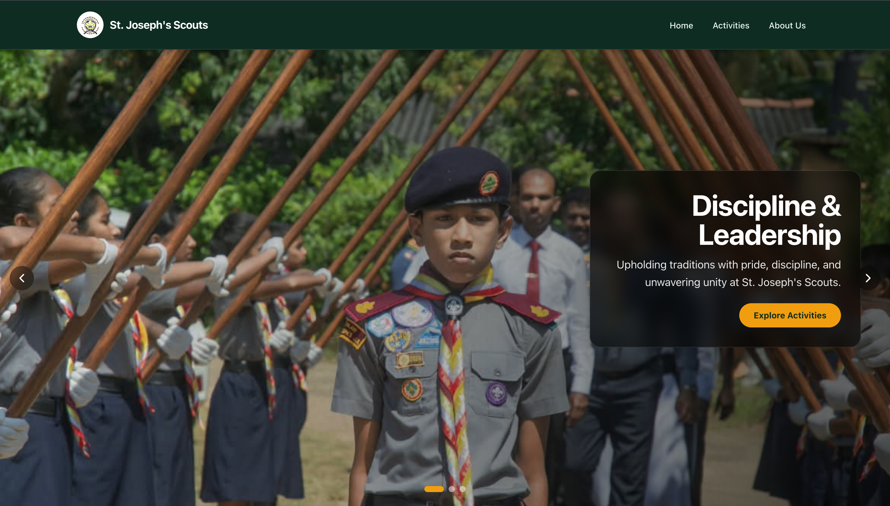 St. Joseph's Scouts Official Web